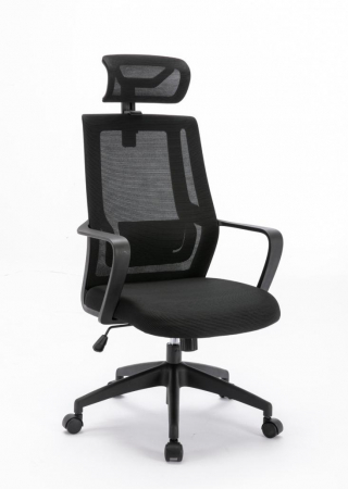 CONSOLE & JOCURI - SCAUN OFFICE SERIOUX SHARK BLACK