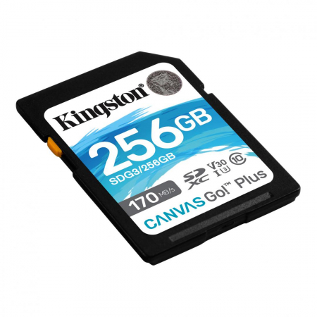 SD CARD KS 256GB CL10 UHS-I CANV GO PLUS [1]