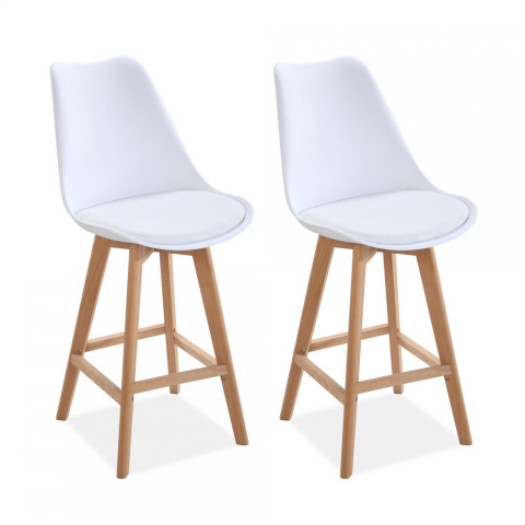 Produse - SET 2 BUC SCAUN BAR ITSY ALB