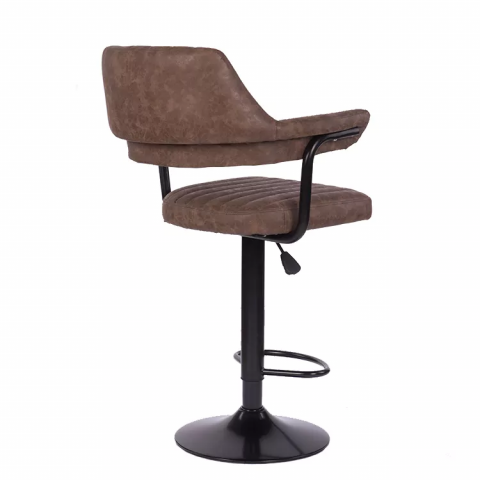 SET 2 SCAUNE BAR VINTAGE BROWN [4]