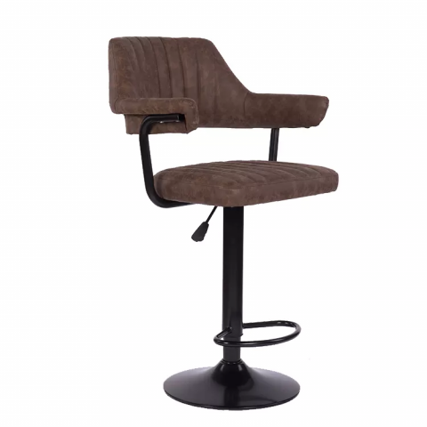 SET 2 SCAUNE BAR VINTAGE BROWN [3]