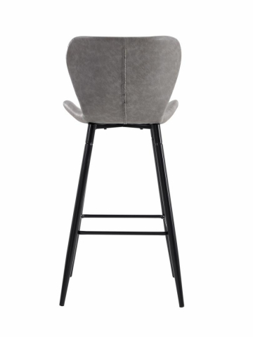 SET 2 SCAUNE DE BAR RETRO - LIGHT GREY [1]
