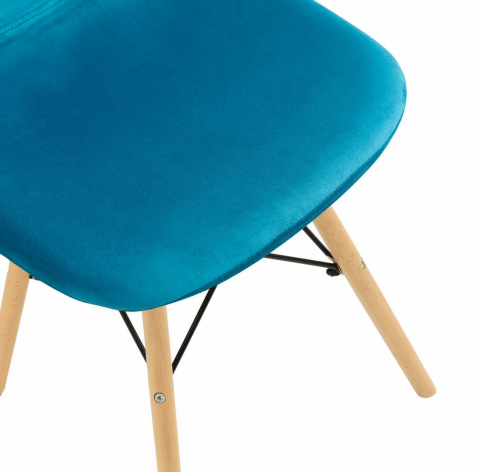 SET 2 SCAUNE STIL SCANDINAV- BLUE [5]