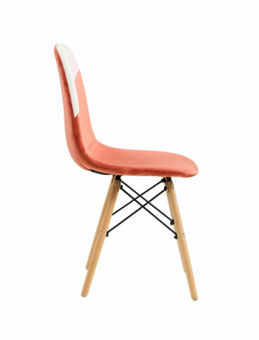 SET 2 SCAUNE STIL SCANDINAV - CORAL [3]