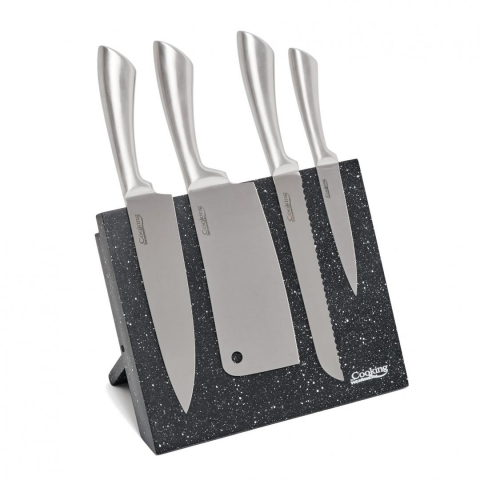 SET CUTITE DE BUCATARIE, 5 PIESE,SILVER [5]