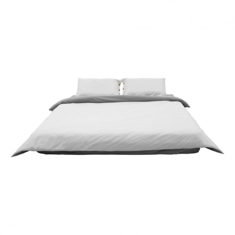 SET DE PAT DUBLU BBC DARK GREY/LIGHT GRE [2]