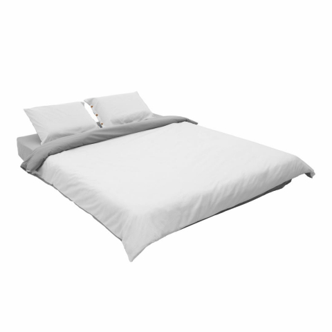 SET DE PAT DUBLU BBC DARK GREY/LIGHT GRE [6]