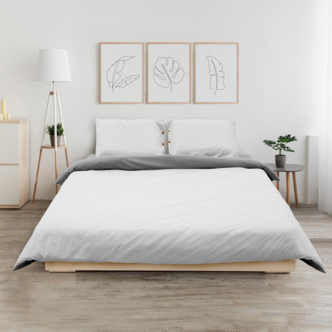Produse - SET DE PAT DUBLU BBC DARK GREY/LIGHT GRE
