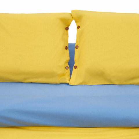 SET DE PAT DUBLU BBC YELLOW/BLUE [7]