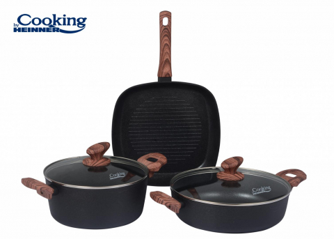 Produse - SET GATIT 5 PIESE ALUMINIU FORJAT, MALTA