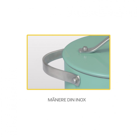 SET GATIT 5 PIESE ALUMINIU PRESAT, CRETA [5]