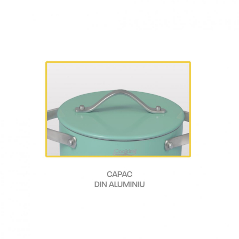 SET GATIT 5 PIESE ALUMINIU PRESAT, CRETA [6]