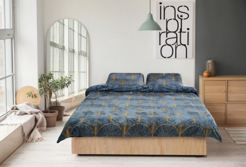 Produse - SET PAT CATIFEA PRINTATA KING SIZE AXI
