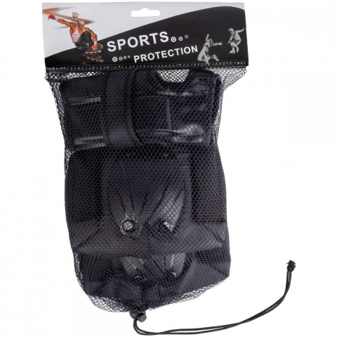 SET PROTECTII COPII VENTURA, NEGRU [1]
