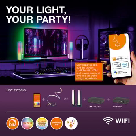 SMART WIFI FLOOR UPDOWN RGB TW BK LEDV [3]