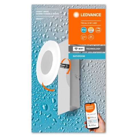 ILUMINAT INTELIGENT - SMART WIFI ORBIS WAVE 200 IP44 TWCRLEDV