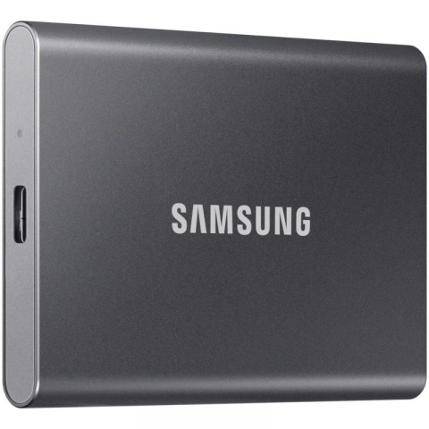 Produse - SSD Extern Samsung T7, 2TB, Titan Gray,