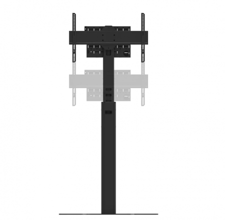 Stand podea fix NM 37"-75" 70kg negru [2]