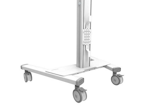 Stand podea mobil NM MUp 37-75" 70kg alb [6]