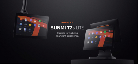 TERMINALE SMART - SUNMI DESKTOP POS SYSTEM L1573 T2s Lite