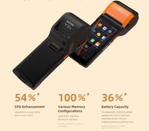 SUNMI T5940 V2s-Wireless data POS System [3]