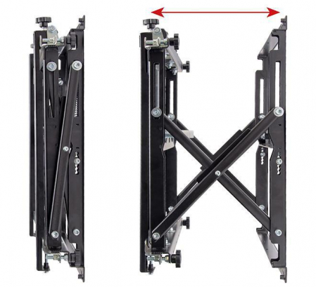 Suport per. pop-out B-Tech 42-120" 125kg [1]
