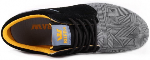 SUPRA HAMMER RUN BLACK/PRINT WHITE, 44 [3]