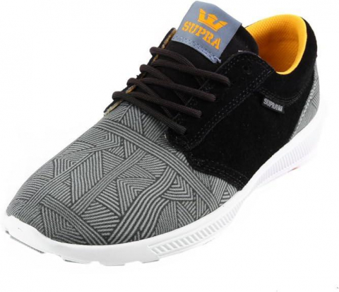 Produse - SUPRA HAMMER RUN BLACK/PRINT WHITE, 44