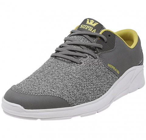 Produse - SUPRA NOIZ GREY HEATHER/CHARCOAL/WHITE,