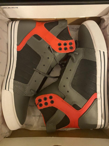 SUPRA SKYTOP IV LIGHT GREY/WHITE/CHARCOA [6]