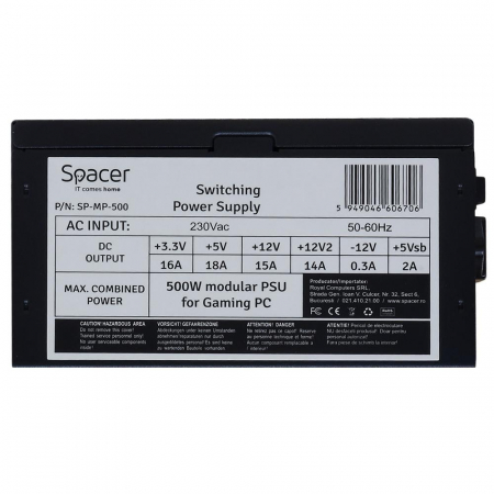 Sursa Spacer ATX Modulara 500W [1]