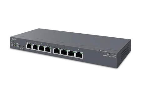 Switch EnGenius Managed 8-port 55W GbE [4]