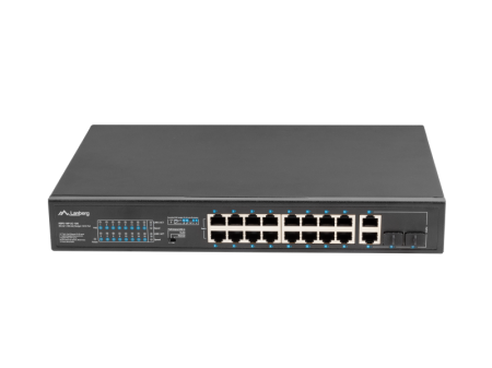 RETELISTICA - Switch Lanberg Gigabit Ethernet, 150W