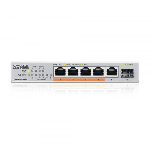 SWITCH ZYXEL XMG105H 5PORT POE 1 SPF+ [3]
