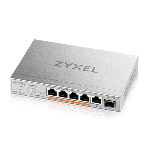 SWITCH ZYXEL XMG105H 5PORT POE 1 SPF+ [1]