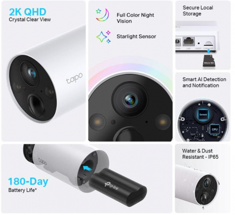 TAPO C420S1 WIFI 1 CAM HOME SECURITY [2]