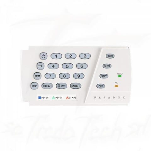 PROTECTIE LA EFRACTIE - TASTATURA LED PARADOX K636