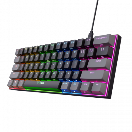 Tastaturi - Tastatura mecanica TrustGXT 867 Acira ng