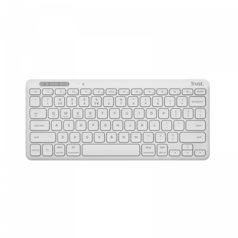 PERIFERICE PC - Tastatura Trust Lyra Wireless, alb