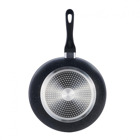 TIGAIE ALUMINIU WOK 30x8 CM, BLACK SAND [1]