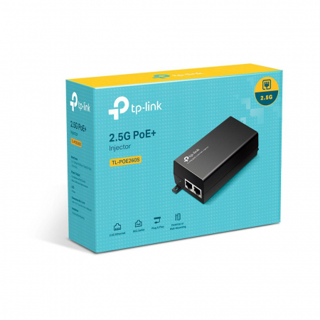 TP-LINK POE+ INJECTOR 2.5G TL-POE260S [1]