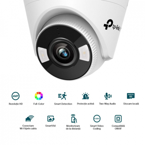 TP-LINK VIGI 4MP TURRET NTW CAMERA 4MM [1]