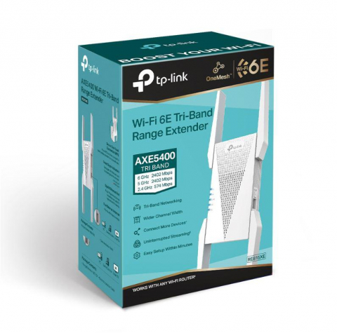 TP-LINK WI-FI 6 RANGE EXTENDER RE815XE [1]