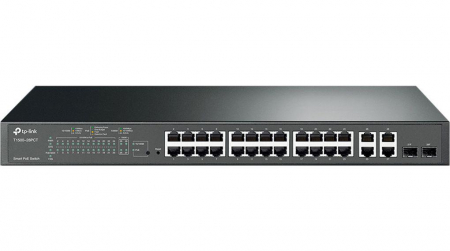 Switch-uri - TPL SW 24P-FE 4P-GB 2CMB SMART RM POE