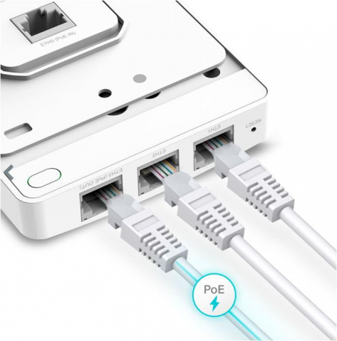 TPLINK AP AX1800 WALL PLATE WIFI 6 [1]