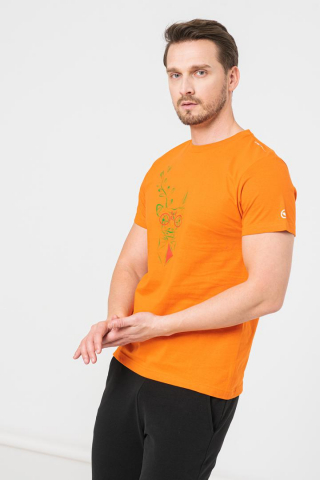 TRICOU CERB FAMILIE BARBATI ORANGE-L [1]