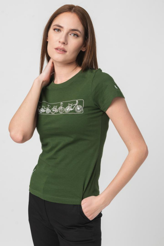 Produse - TRICOU LOGOMULTICOLOR FEMEI BOTTLE GRE