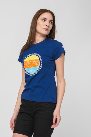 TRICOU ROATA FAMILIE FEMEI ROYAL BLUE [3]