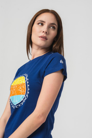 TRICOU ROATA FAMILIE FEMEI ROYAL BLUE [5]