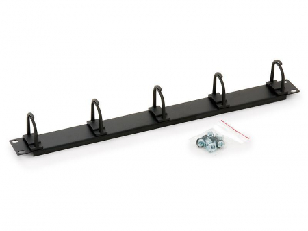 Cabinete metalice - TRITON ORG.CABLU 1U 5INELE MICI NEGRU